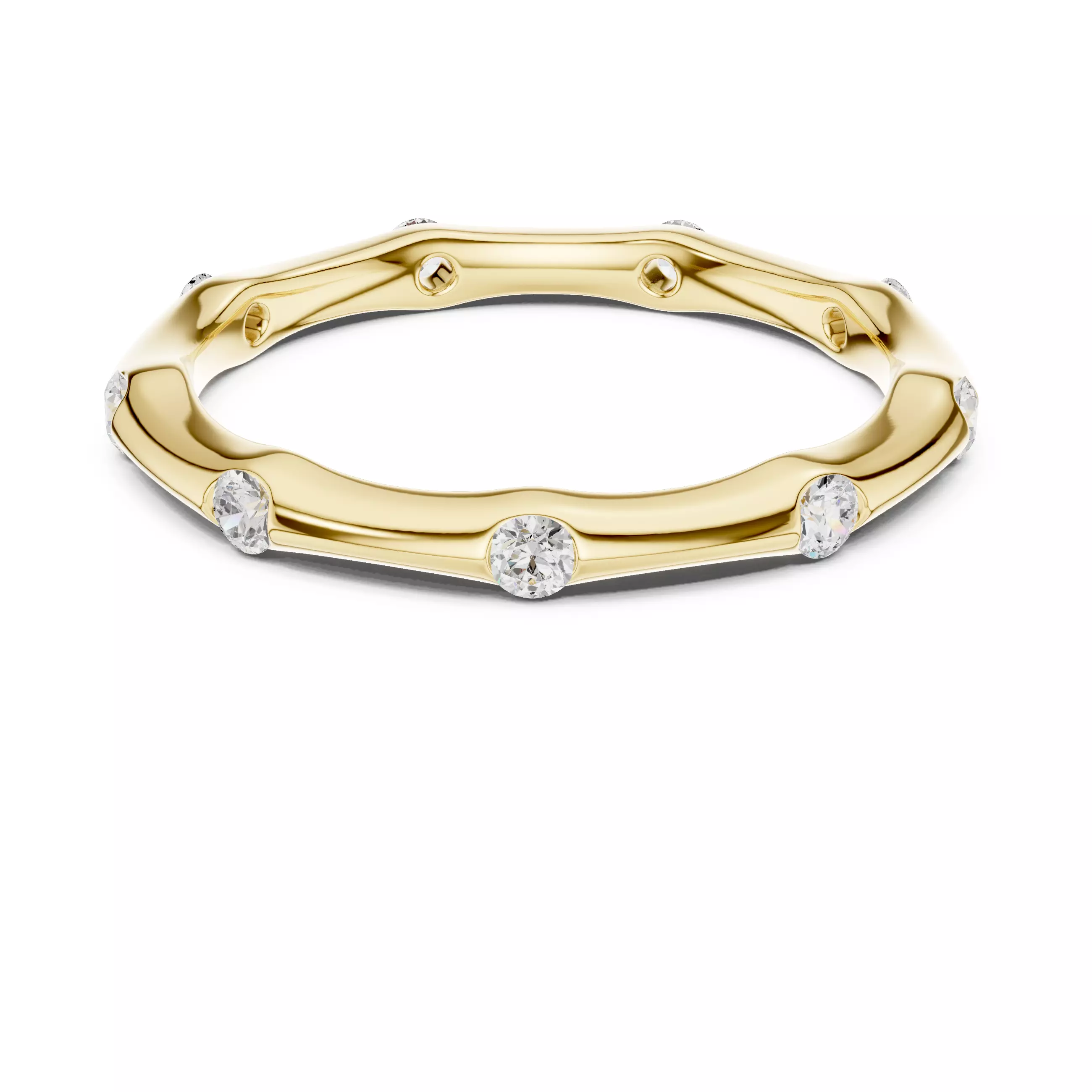 Eternity Band Ring 3dm stl renders animation videos details 3D print model_13