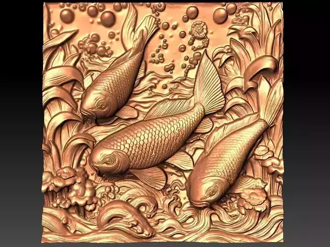 Fish CNC 3D model