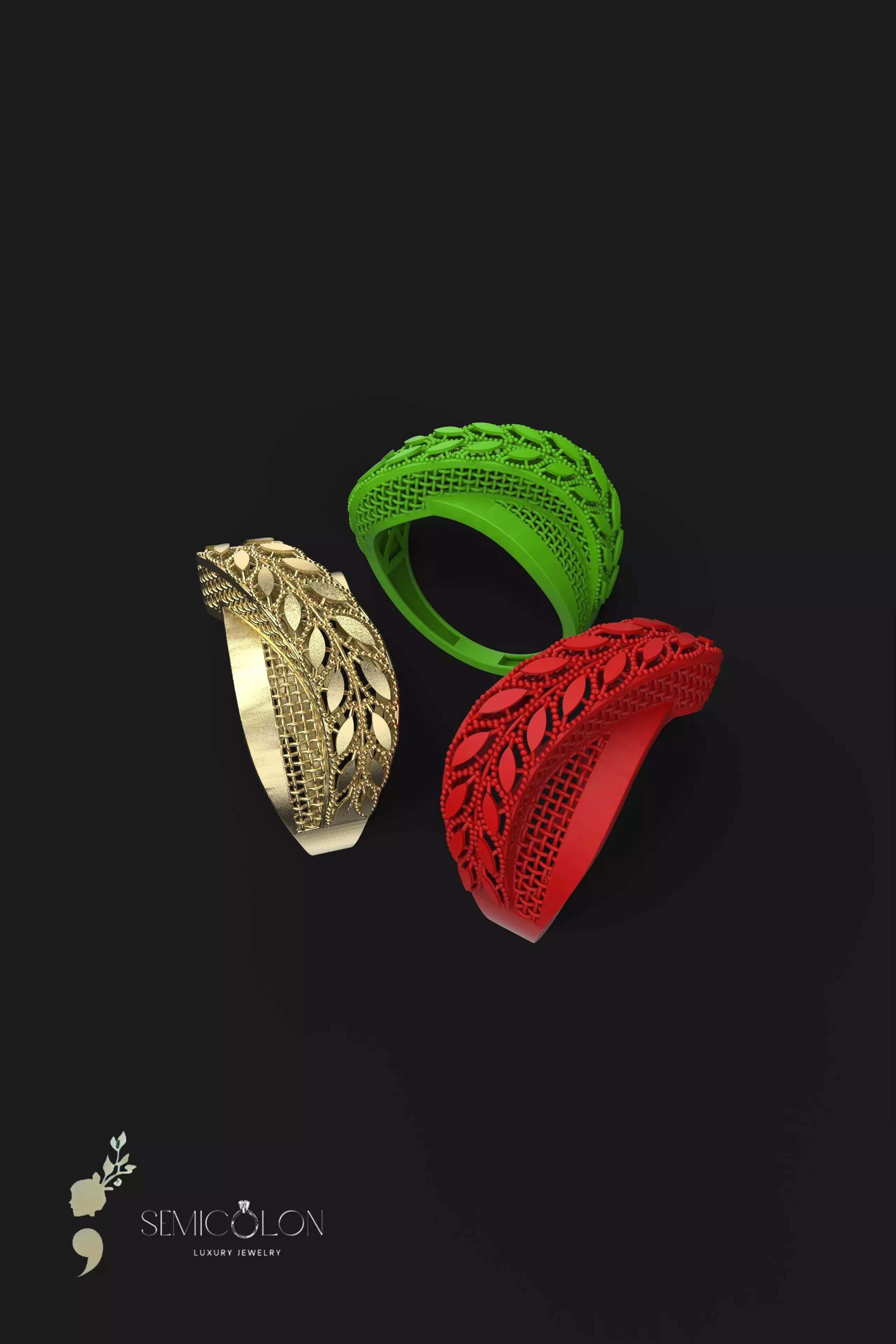 Fusion Ring Vol1 3D print model_2