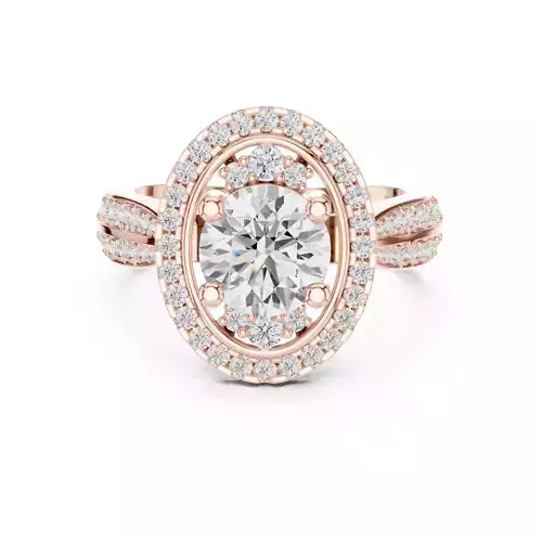 Halo Solitaire Ring 3dm stl renders animation videos details 