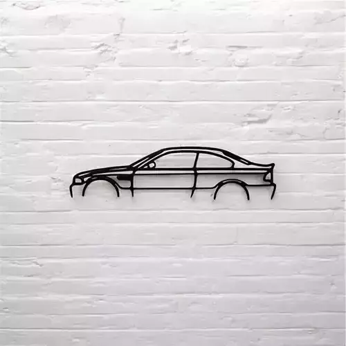 Bmw e46 wallart