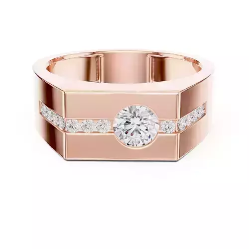 Solitaire Mens Band Ring 3dm stl renders animation videos