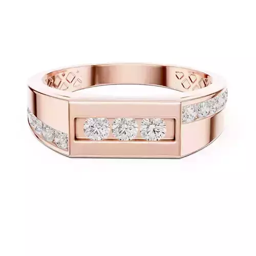 Unisex Eternity Band Ring 3dm stl renders animation