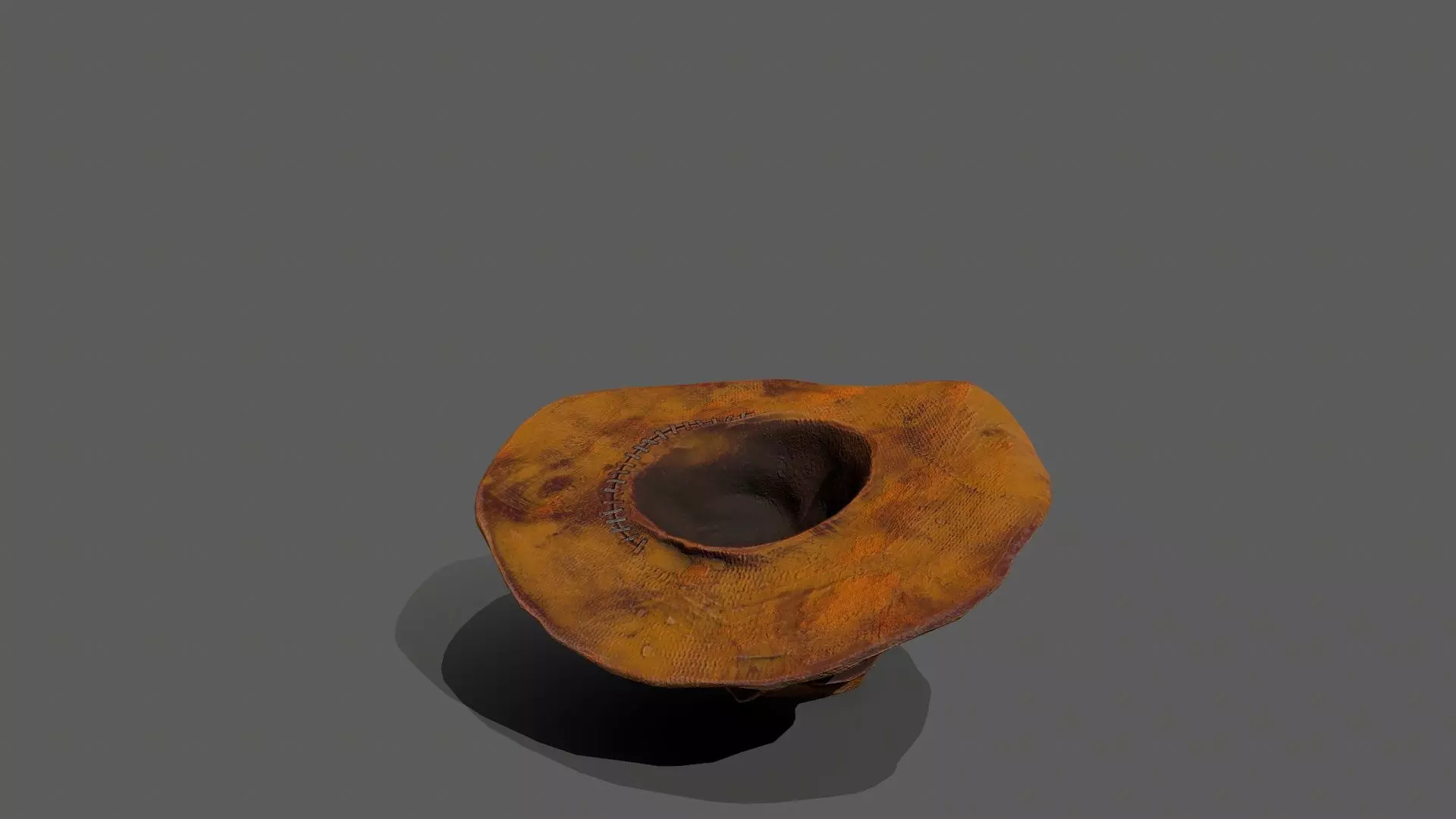 Halloween Hat Low-poly 3D model_10