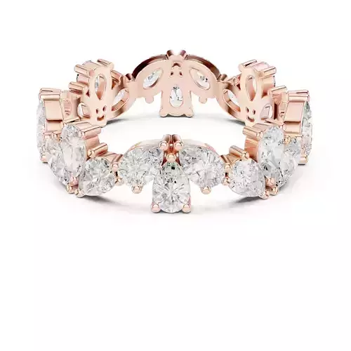 Pear Eternity Band Ring 3dm stl renders animation videos