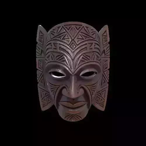Ember wood Ancestral Mask