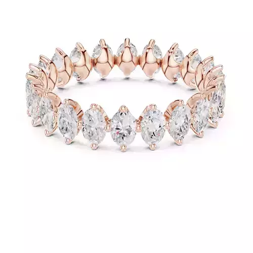 Oval Eternity Band Ring 3dm stl renders animation videos