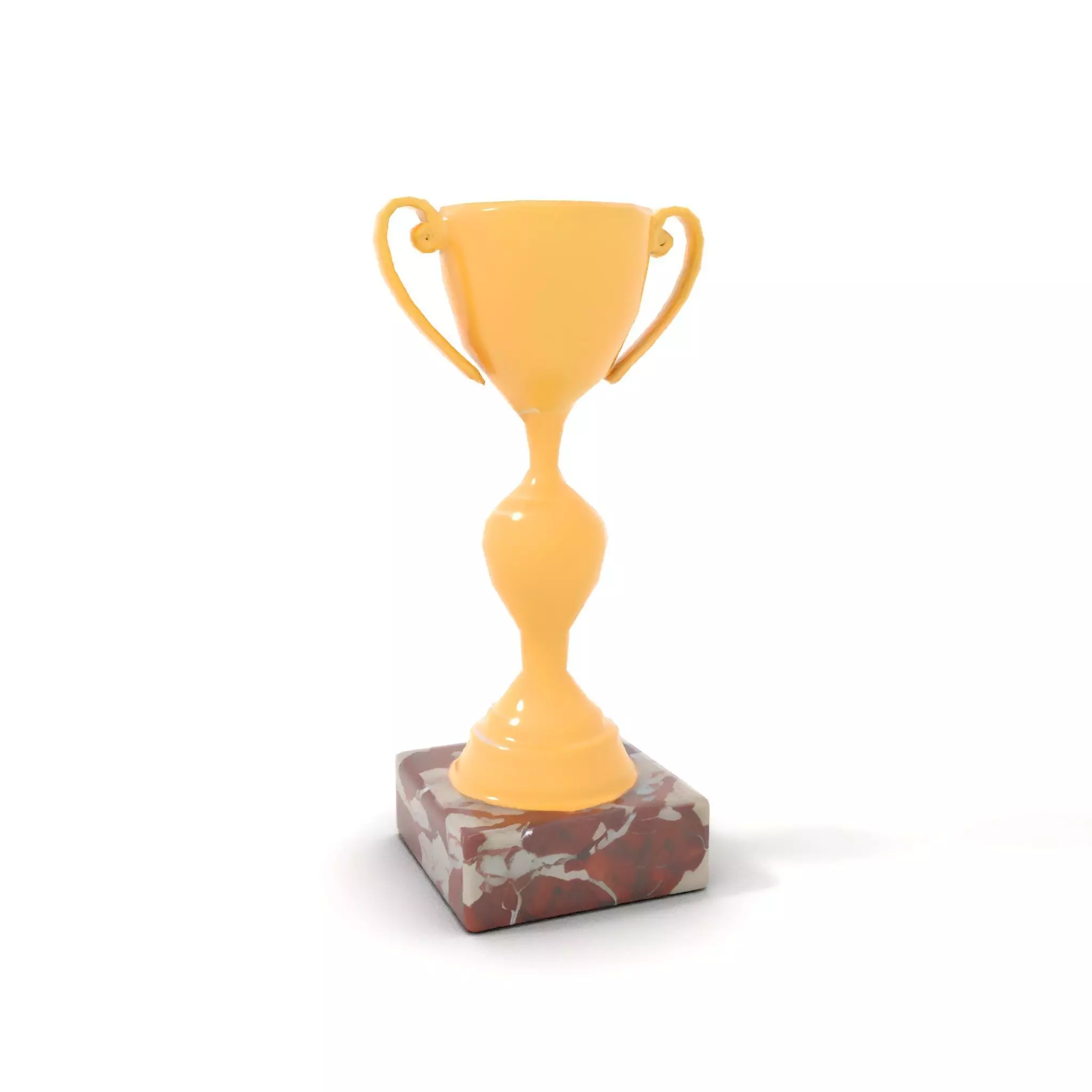 Elegant Gold Trophy model pack Low-poly 3D model_7