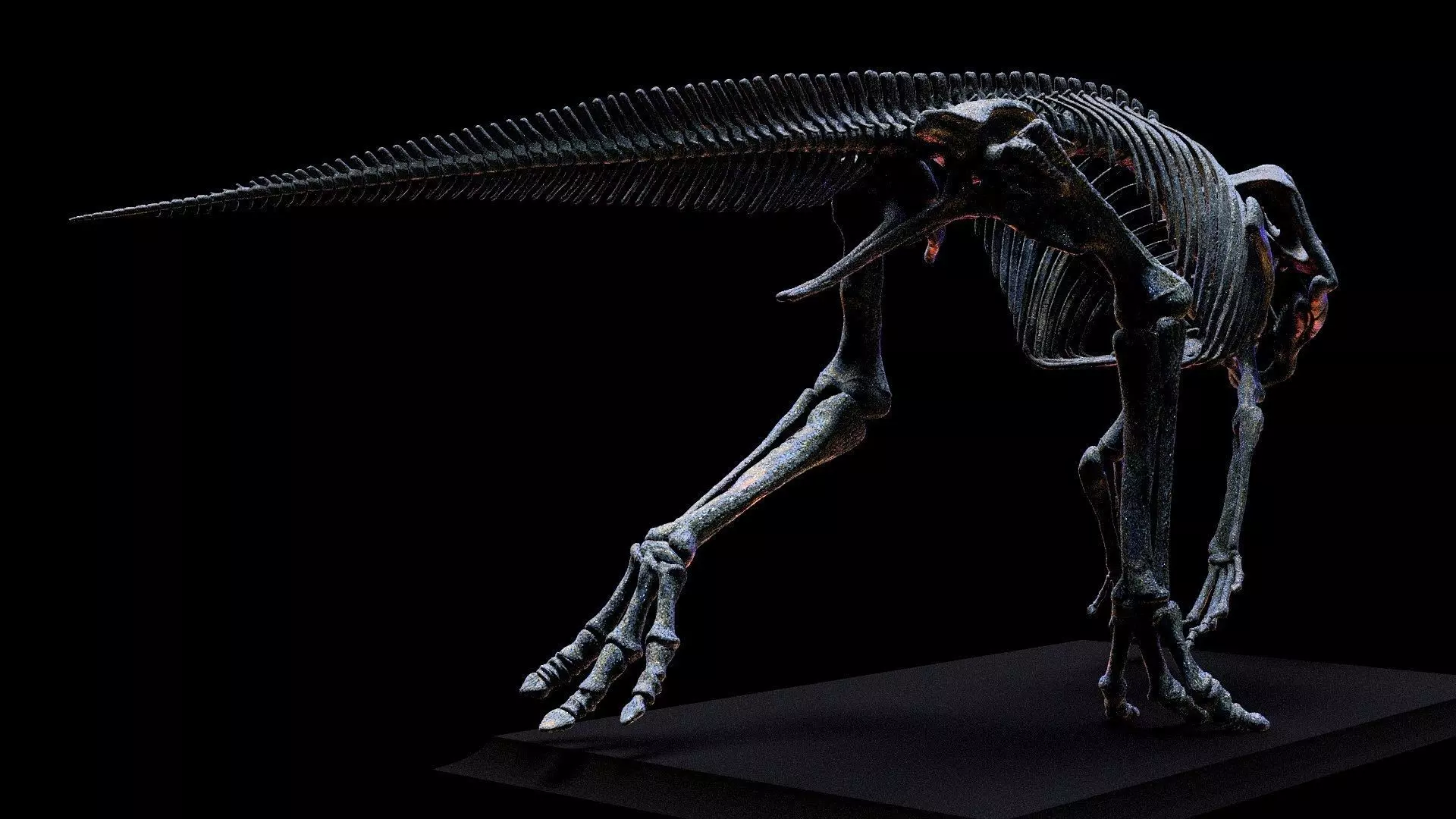 baby maiasaura real size 3D print model_2