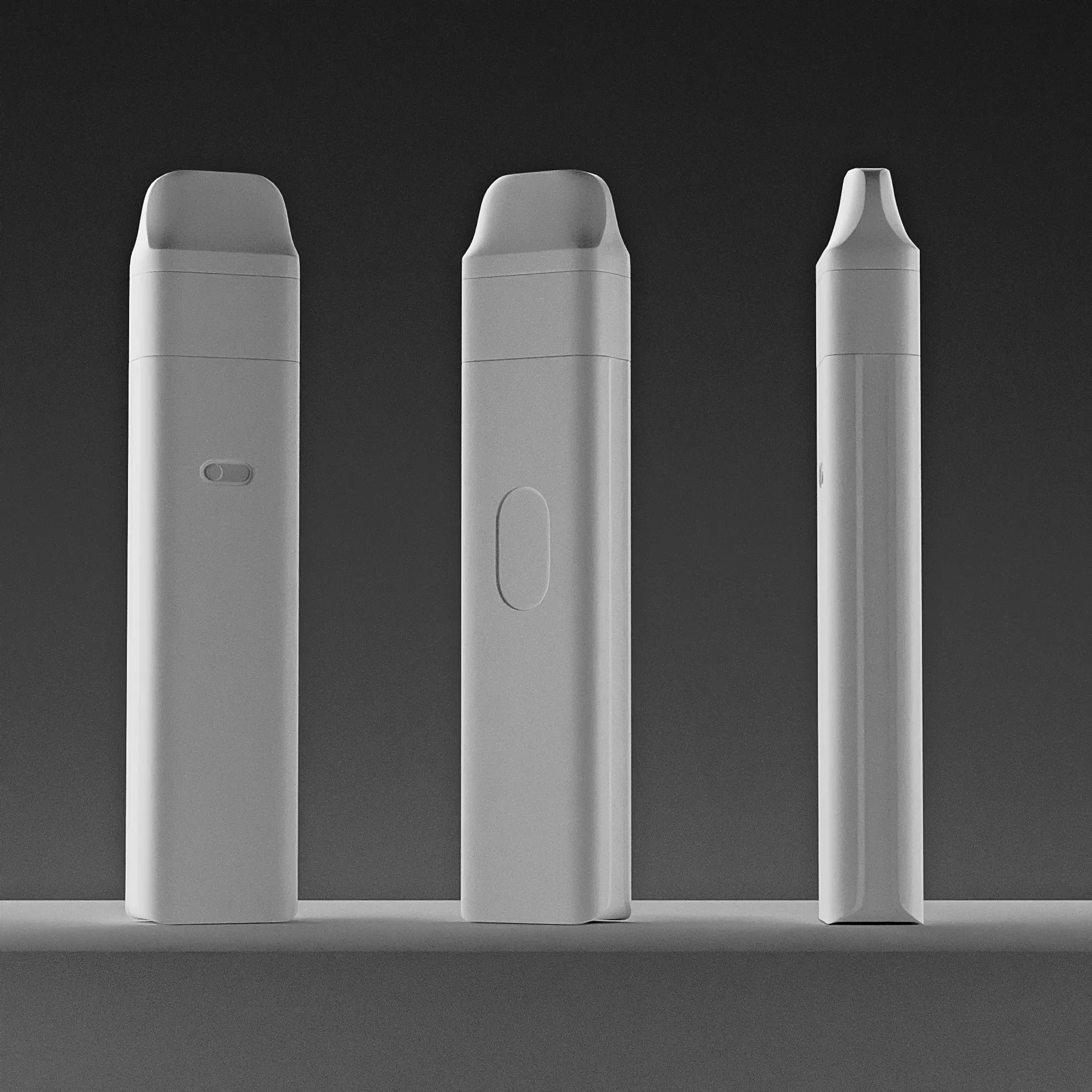 E-cigarette Vape Pod Xros 4 Mini System Low-poly 3D model_4