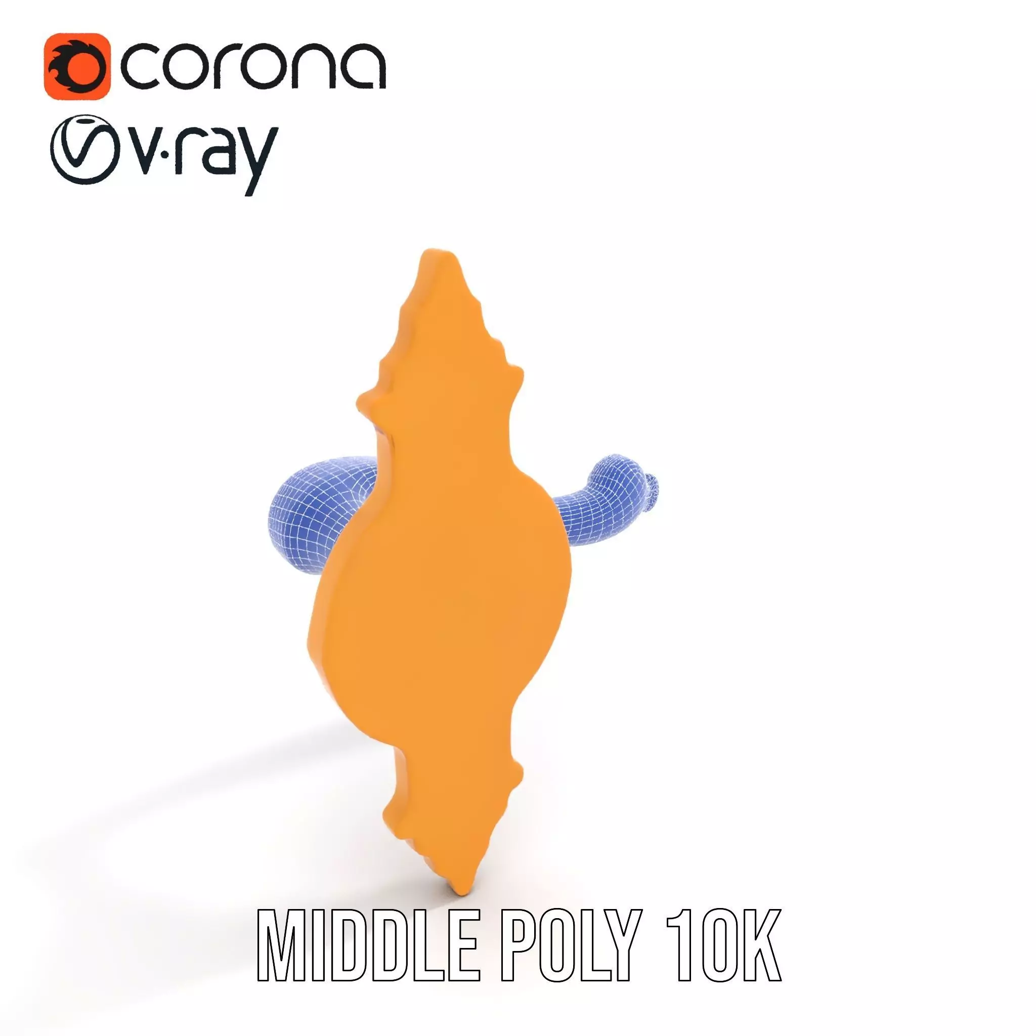 Ornate Gold Door Handle model pack Low-poly 3D model_11