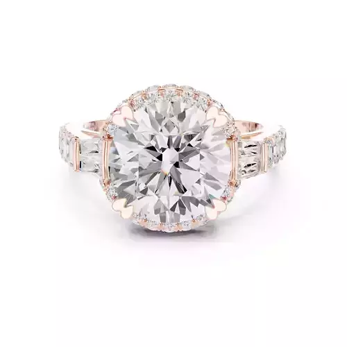 Prime Solitaire Ring 3dm stl renders animation videos details 