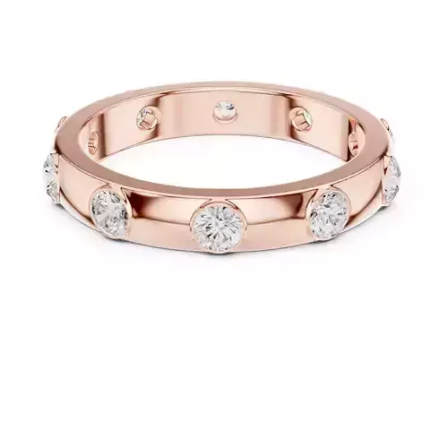 Eternity Band Ring 3dm stl renders animation videos details