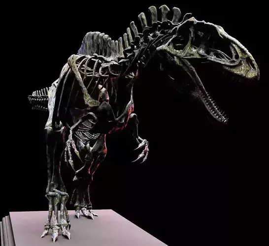 Acrocanthosaurus skeleton