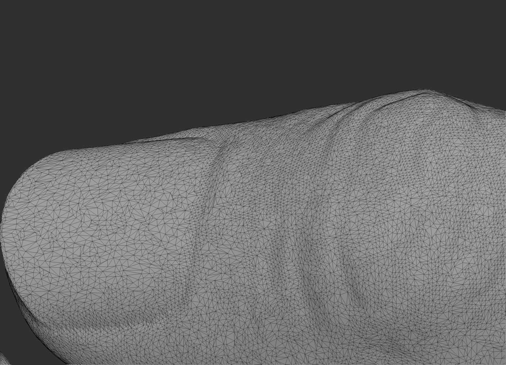 Hand pose 6 3D print model_6