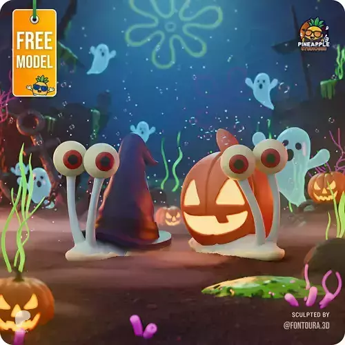 Halloween Pack VOL 3 FREE Gary The Snail Halloween