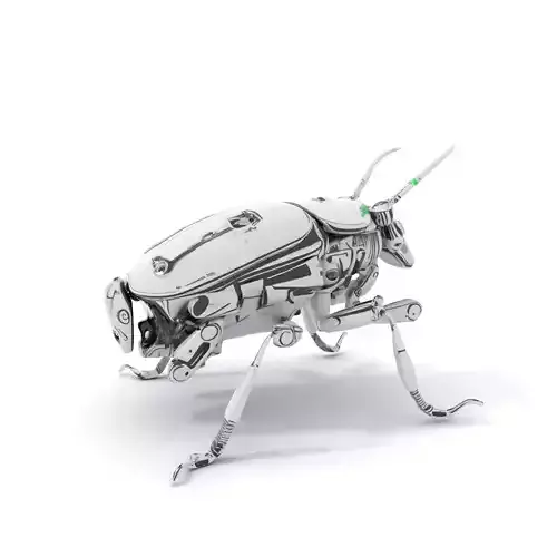 Metallic Robo Beetle model pack Low-poly 3D model Metallic Robo Beetle model pack Low-poly 3D model