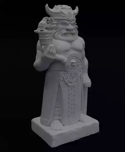Radegast Slavic God Figurine 3D model for 3D Printing