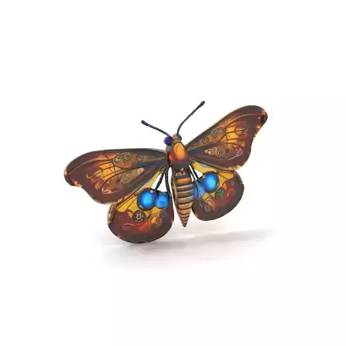 Steampunk Butterfly model pack