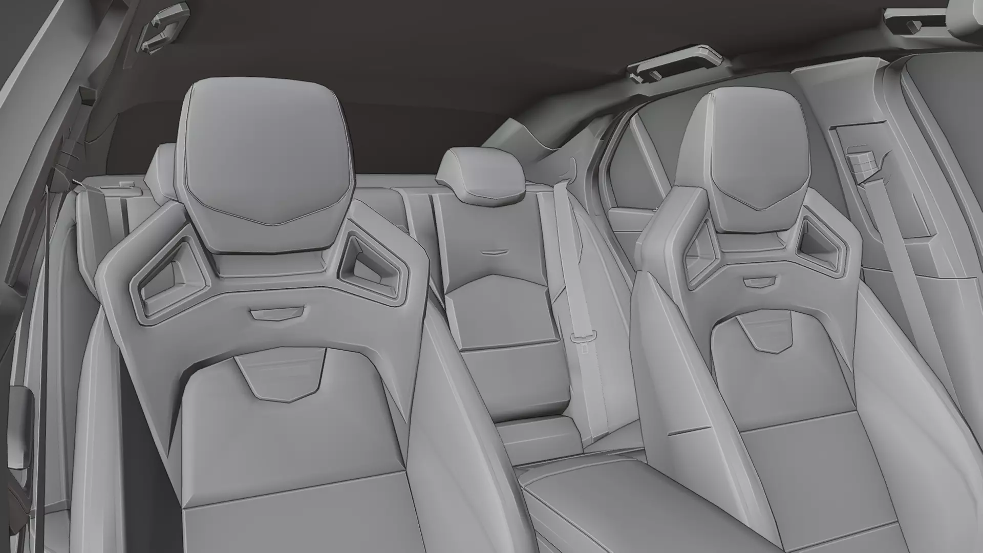 Cadillac CTS V 3D print model_6