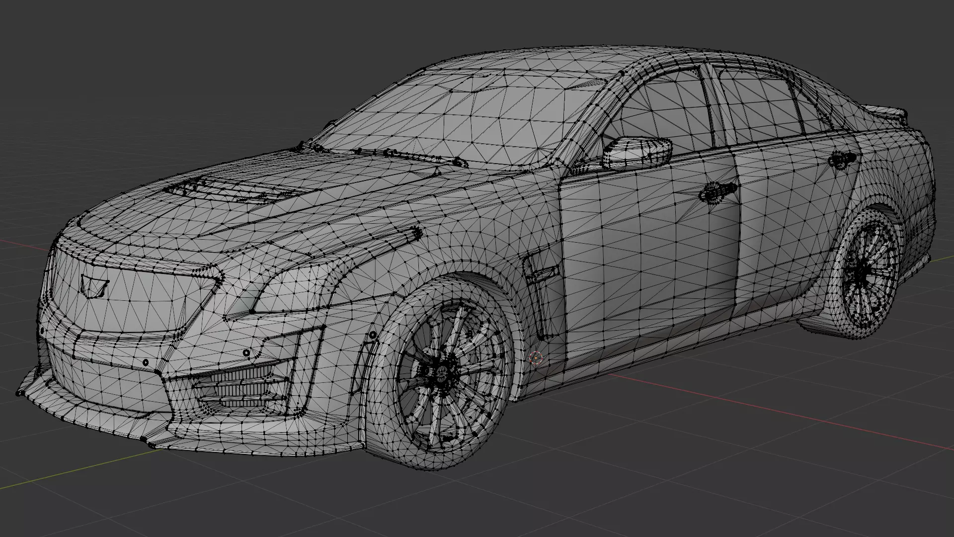 Cadillac CTS V 3D print model_13