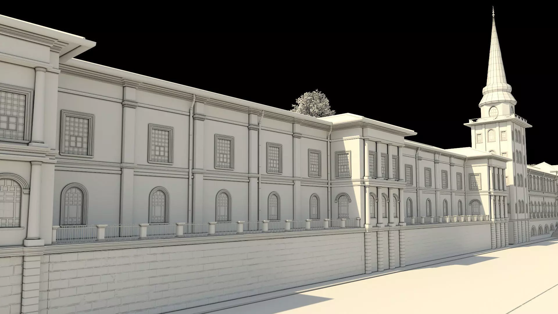 Kuleli Askeri Lisesi - Kuleli Military High School 3D model_15