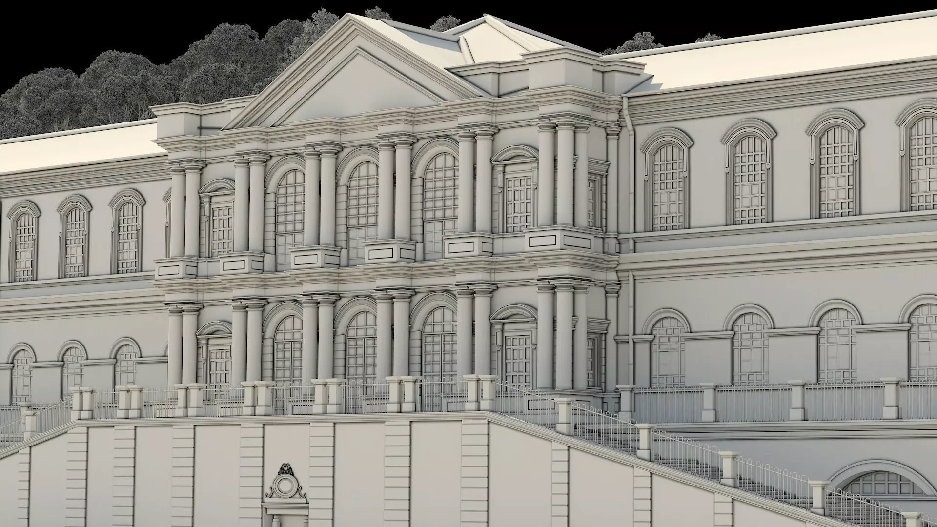 Kuleli Askeri Lisesi - Kuleli Military High School 3D model_13