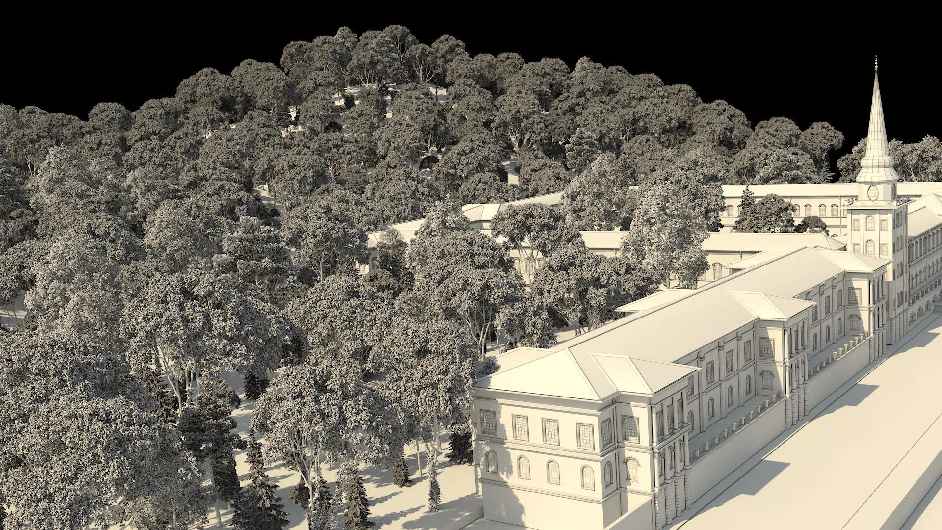 Kuleli Askeri Lisesi - Kuleli Military High School 3D model_23