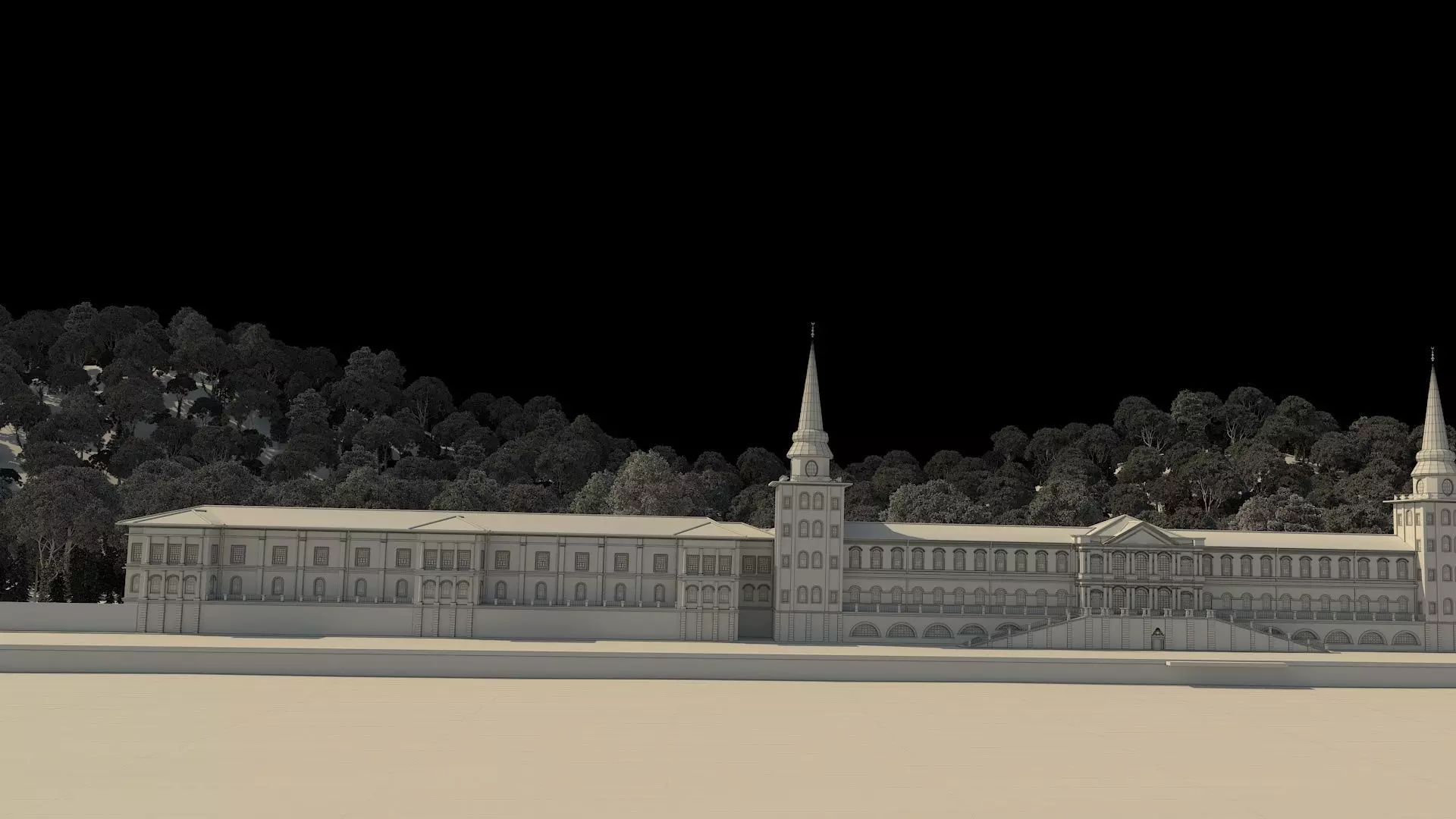 Kuleli Askeri Lisesi - Kuleli Military High School 3D model_17