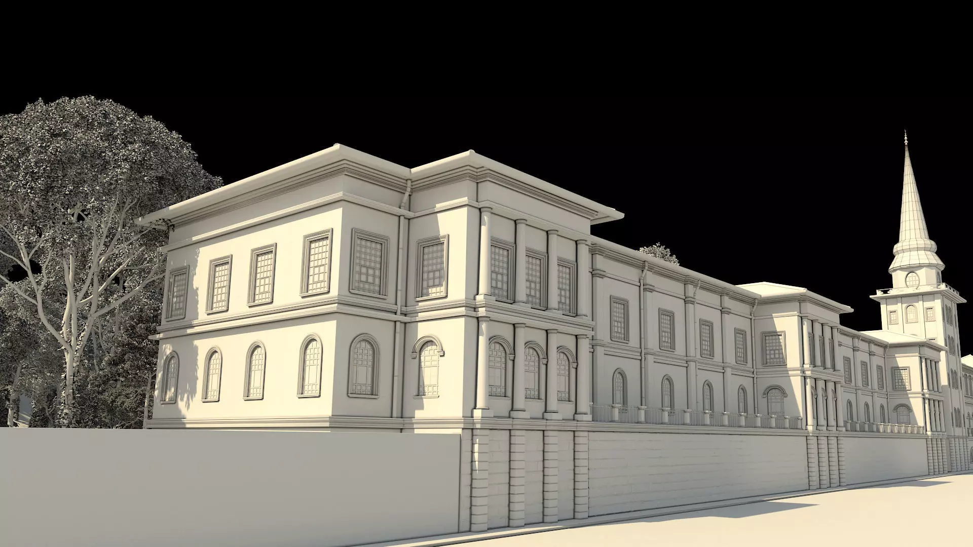 Kuleli Askeri Lisesi - Kuleli Military High School 3D model_21