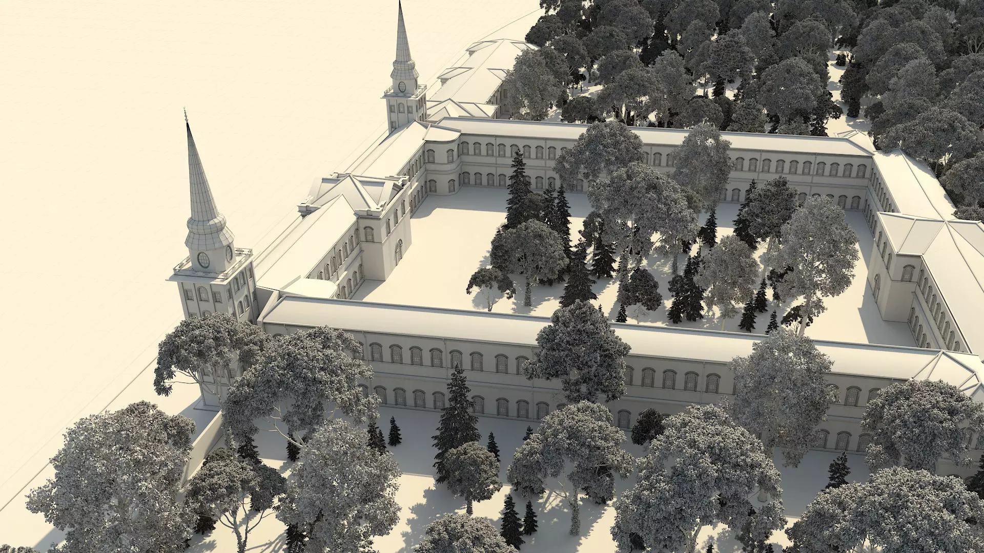 Kuleli Askeri Lisesi - Kuleli Military High School 3D model_26