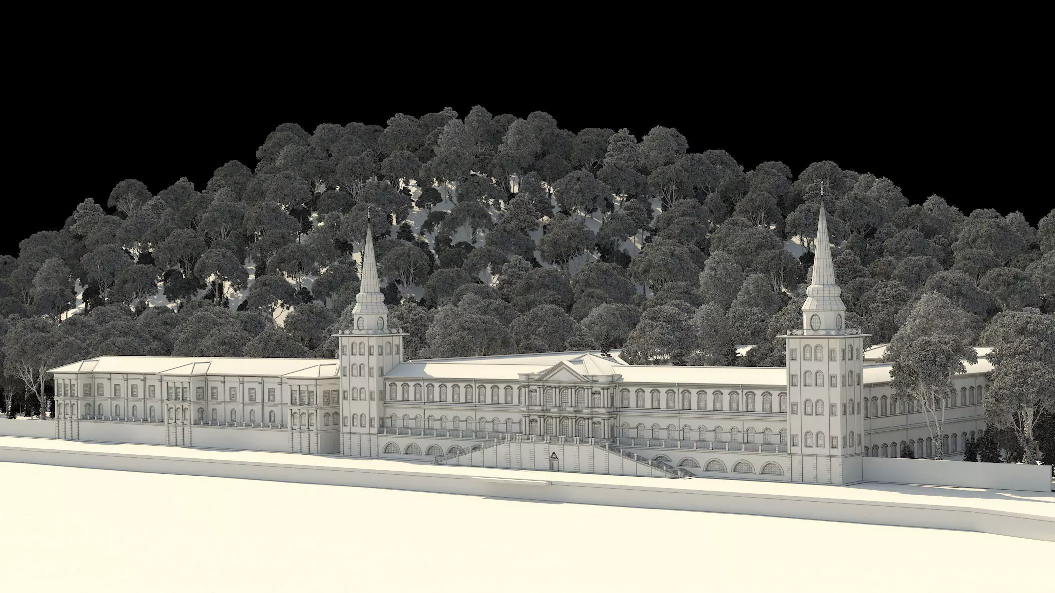 Kuleli Askeri Lisesi - Kuleli Military High School 3D model_19