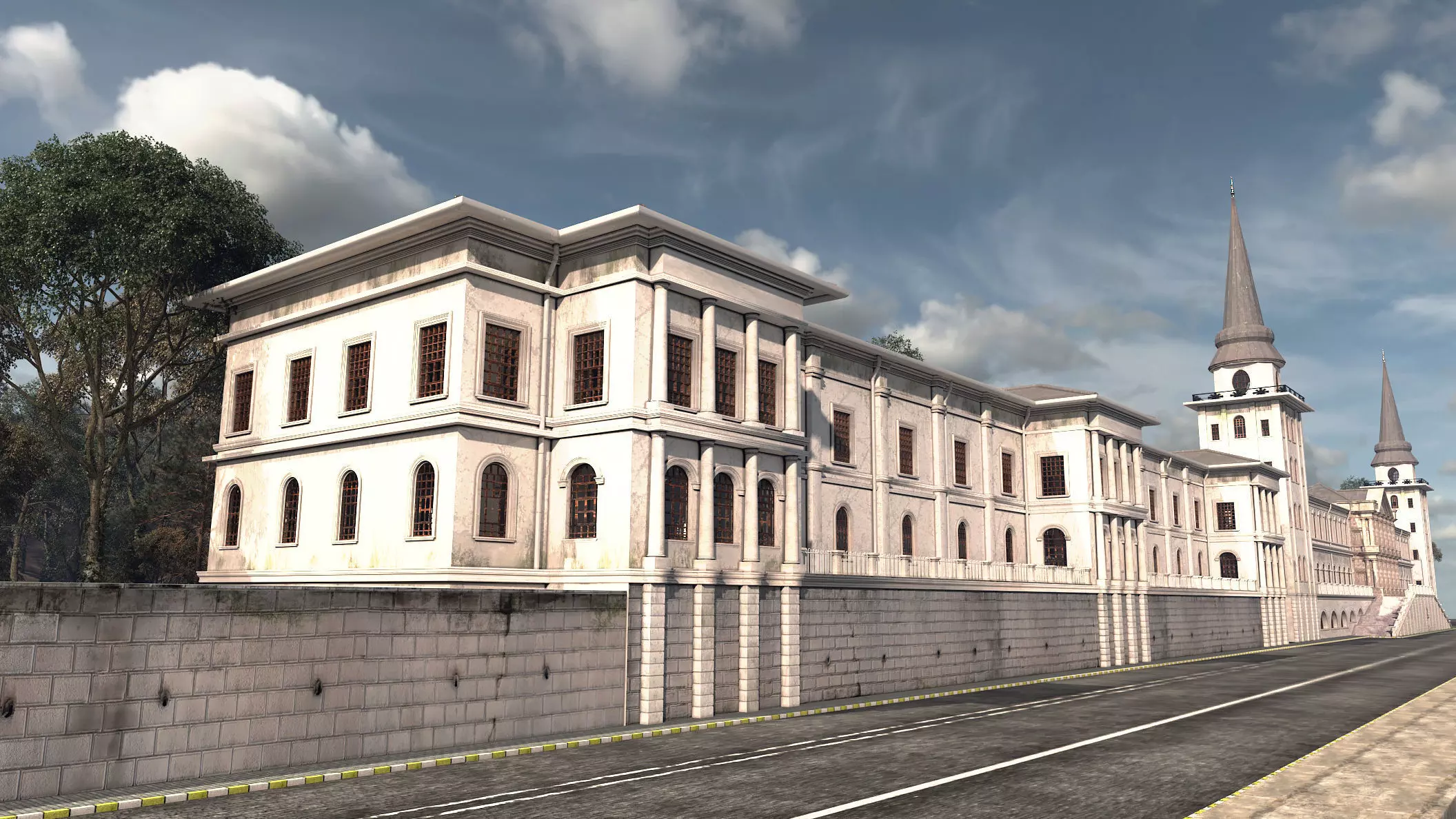 Kuleli Askeri Lisesi - Kuleli Military High School 3D model_5