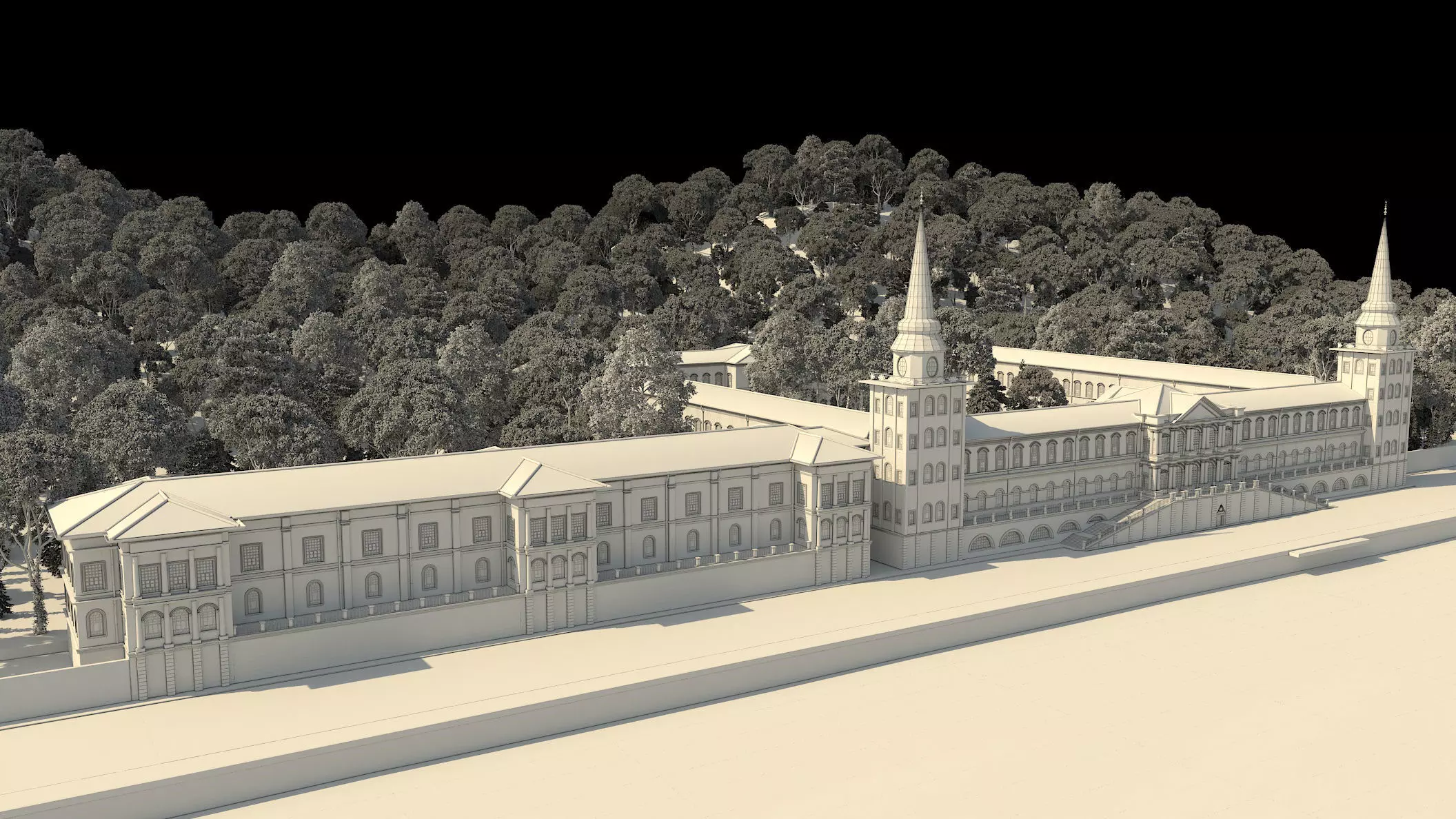 Kuleli Askeri Lisesi - Kuleli Military High School 3D model_18