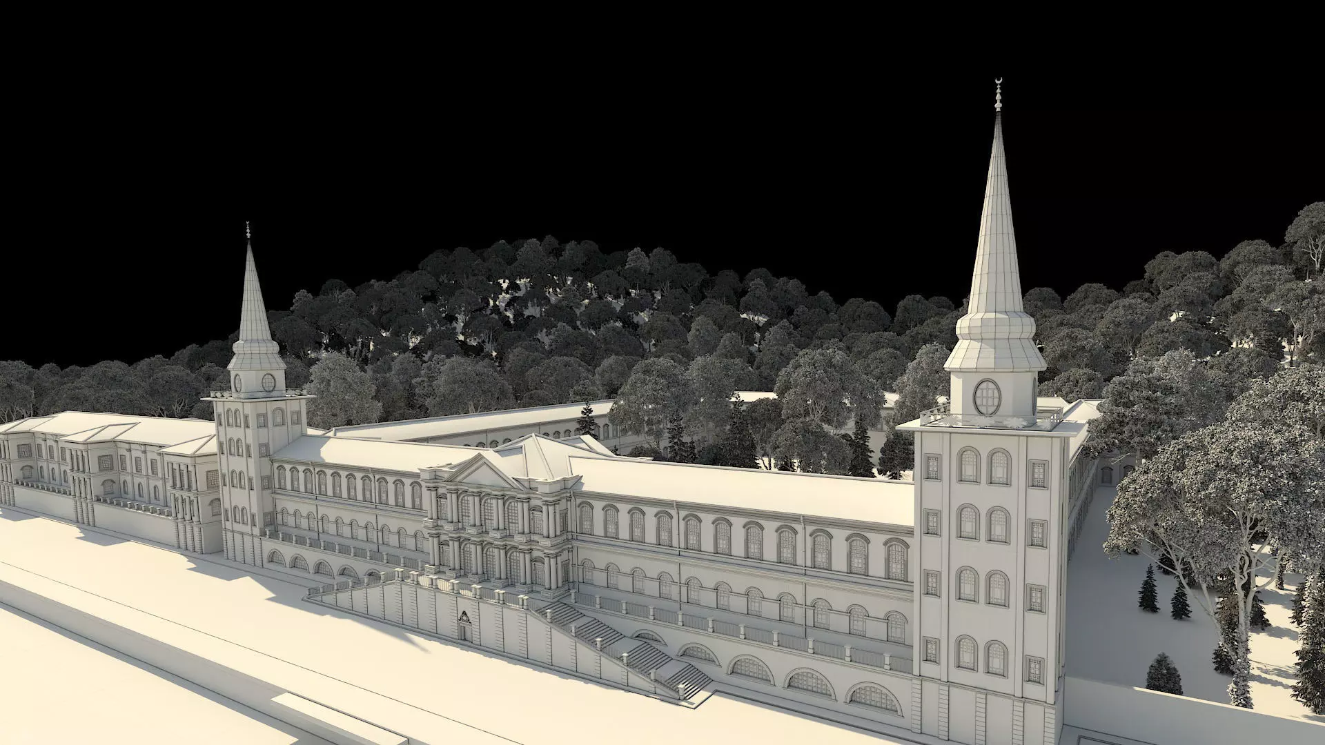 Kuleli Askeri Lisesi - Kuleli Military High School 3D model_16