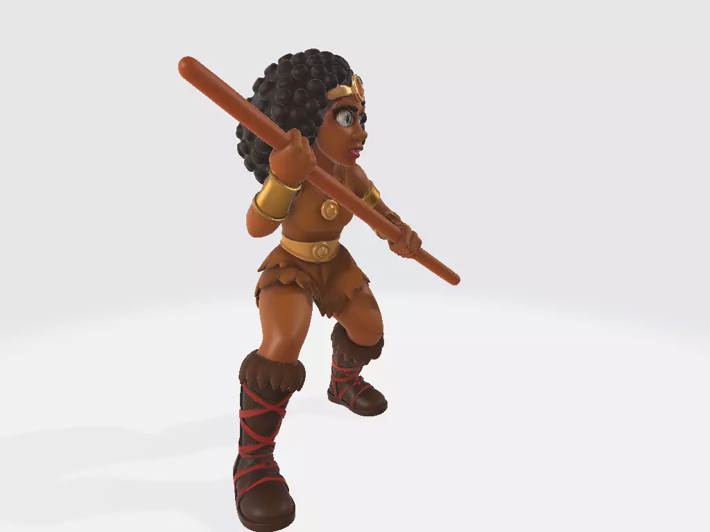 Dungeons Dragons Diana 3D print model_3