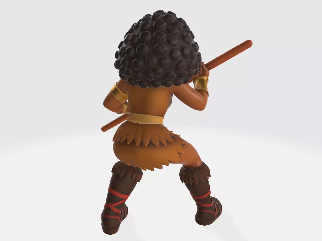 Dungeons Dragons Diana 3D print model_2