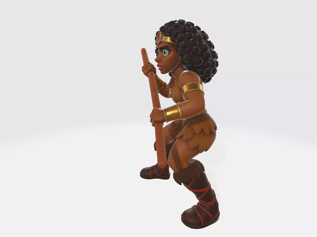 Dungeons Dragons Diana 3D print model_1