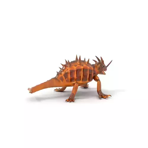 Spiky Horned Lizard model pack