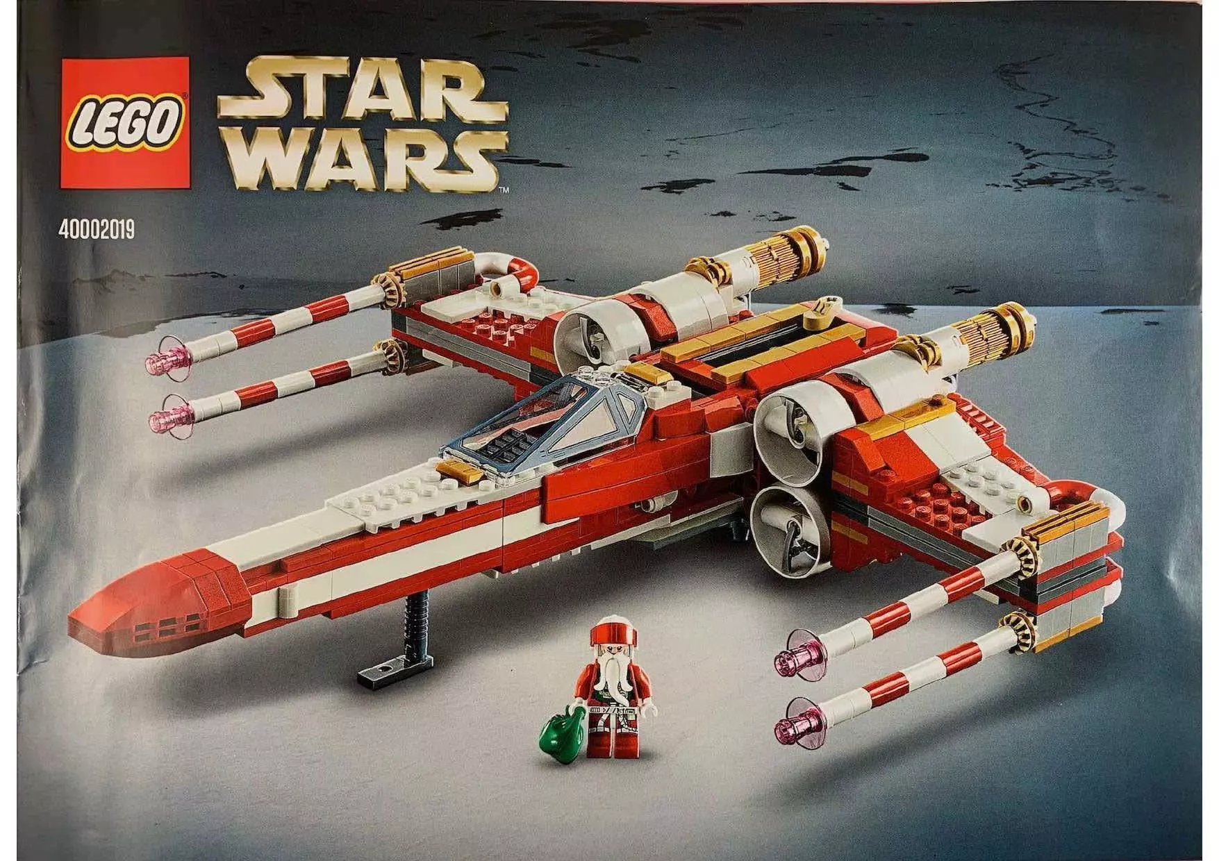 TwindBricks3D - 4002019 Christmas X-Wing 3D print model_41