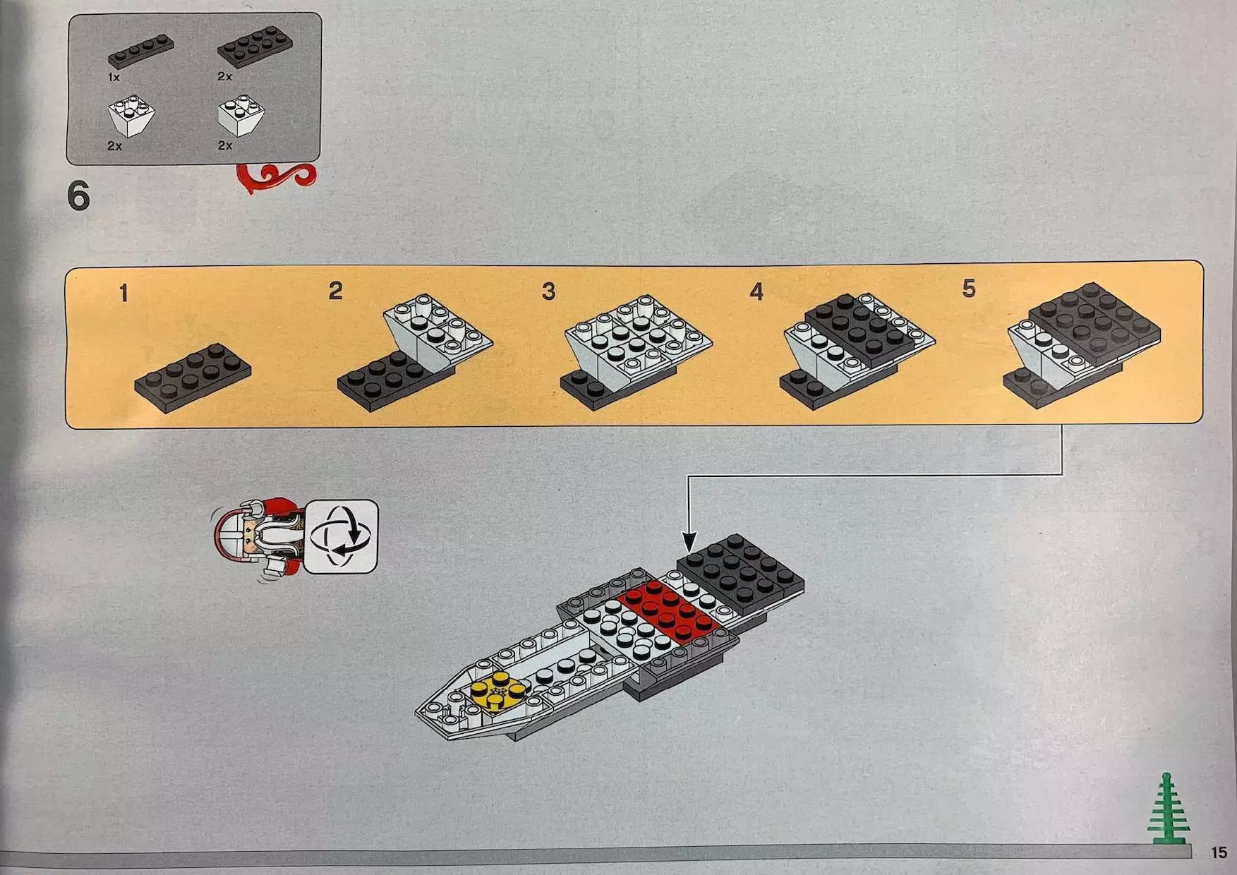 TwindBricks3D - 4002019 Christmas X-Wing 3D print model_9