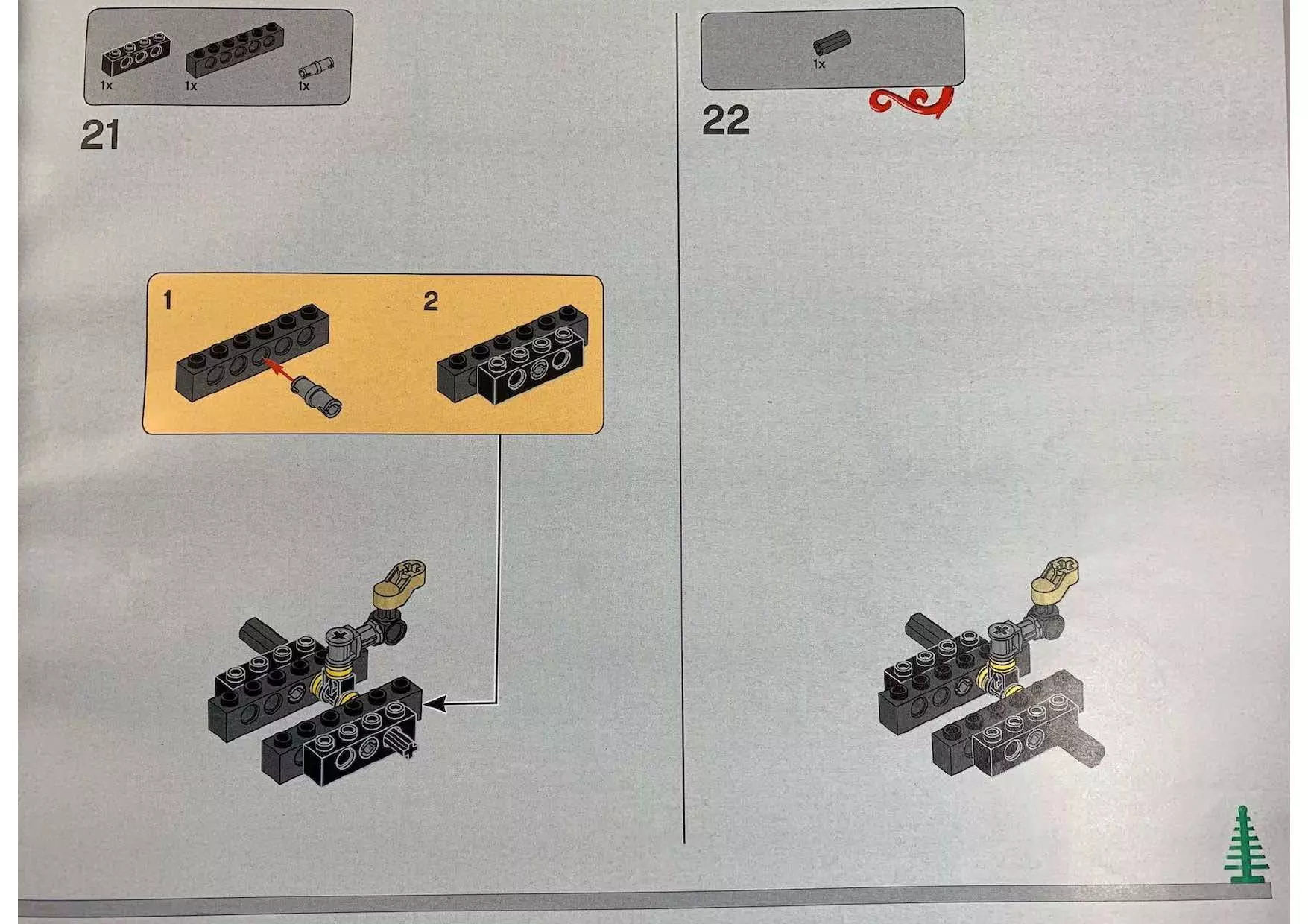 TwindBricks3D - 4002019 Christmas X-Wing 3D print model_101