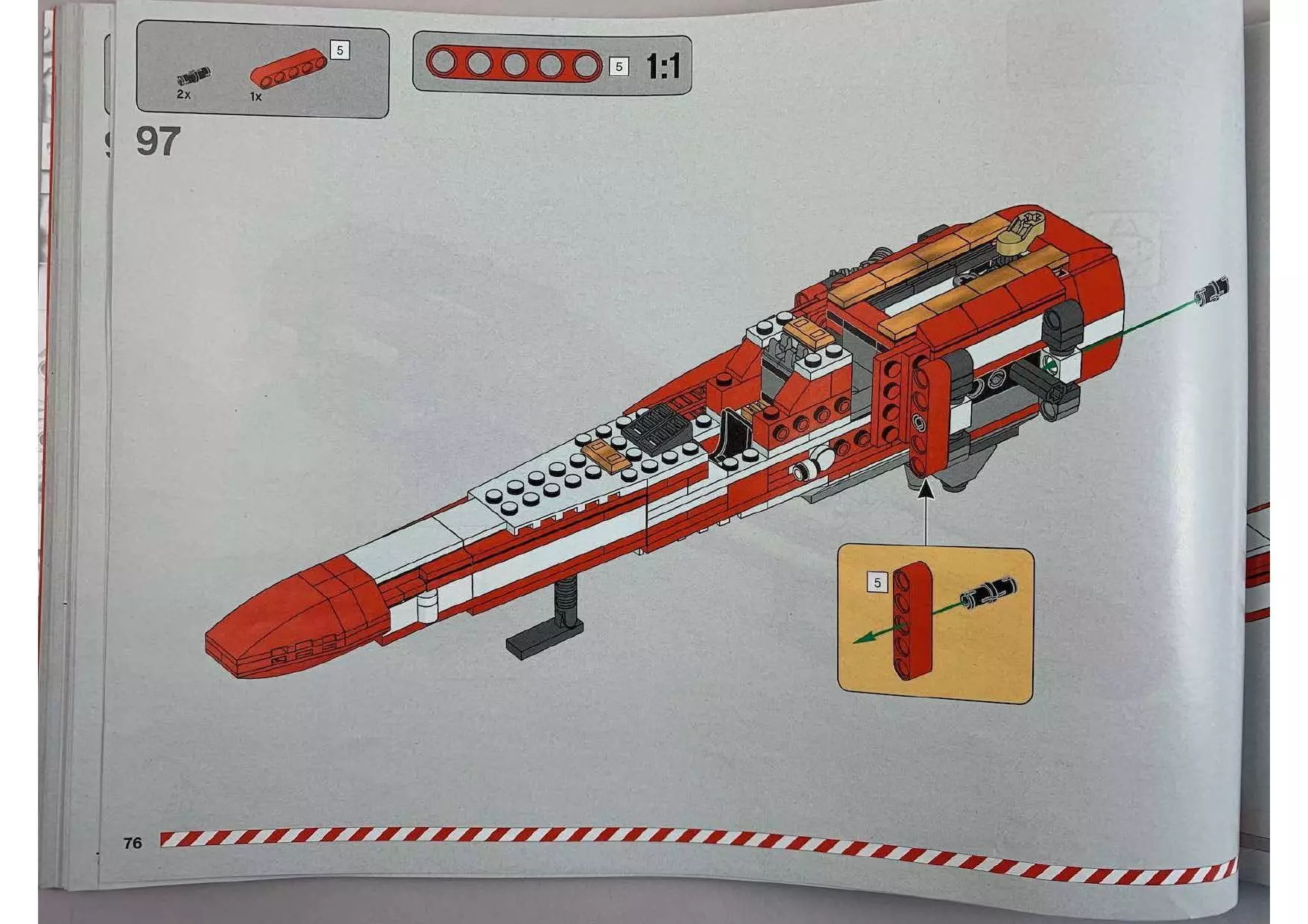 TwindBricks3D - 4002019 Christmas X-Wing 3D print model_117