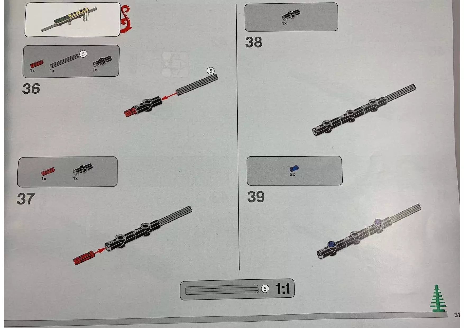 TwindBricks3D - 4002019 Christmas X-Wing 3D print model_31