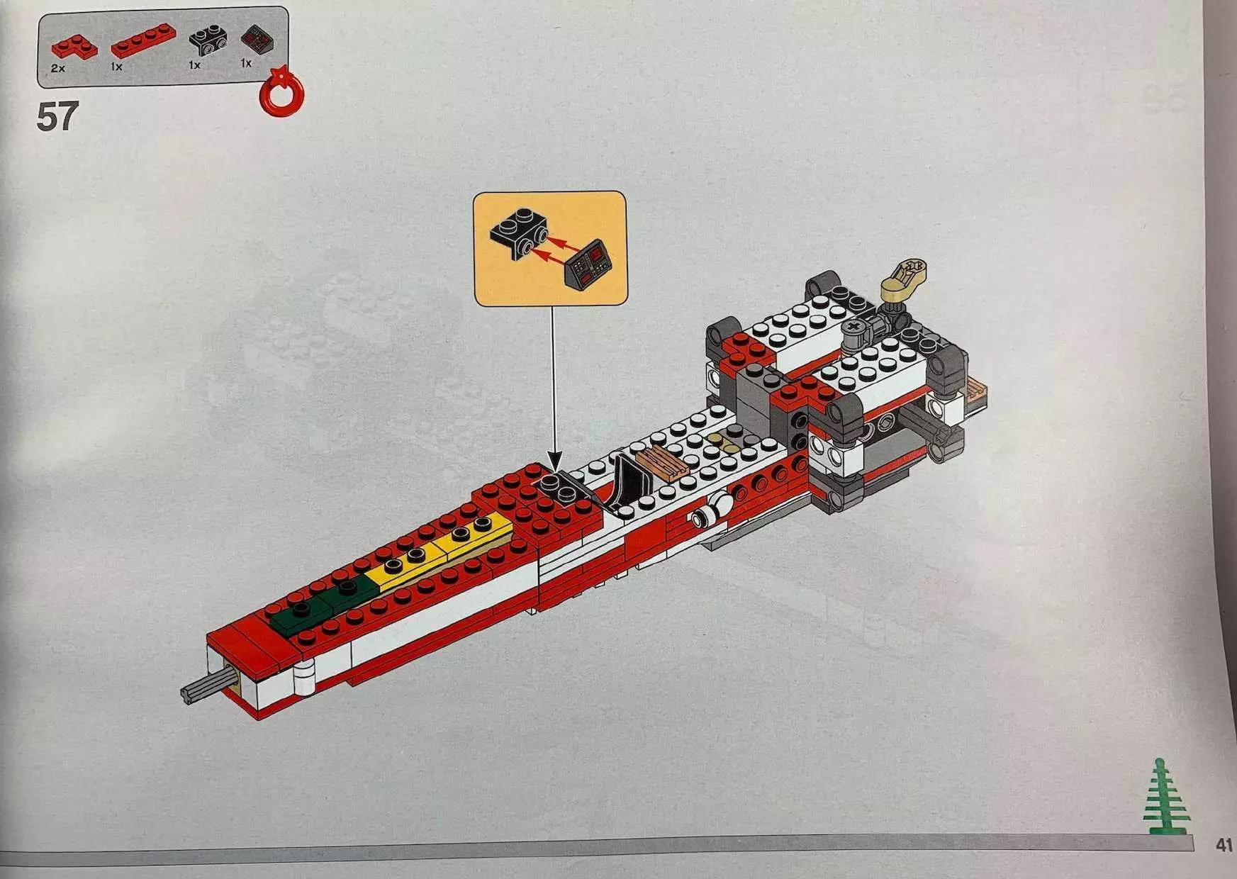TwindBricks3D - 4002019 Christmas X-Wing 3D print model_12