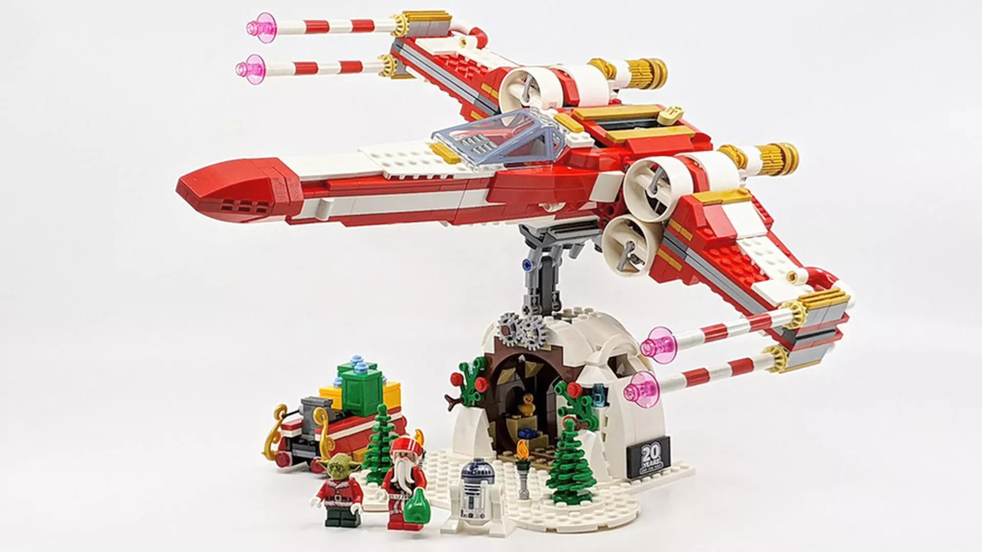 TwindBricks3D - 4002019 Christmas X-Wing 3D print model_0