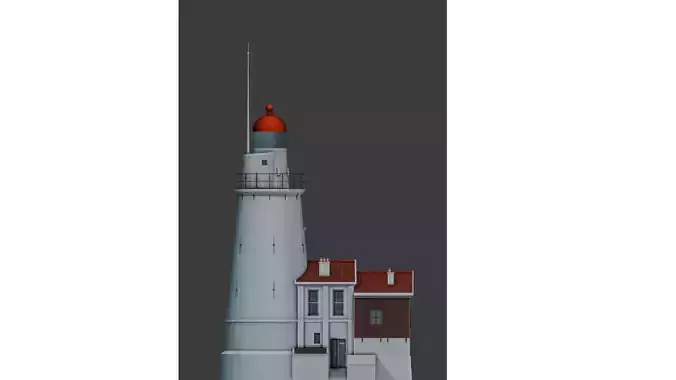 lighthouse 3d model