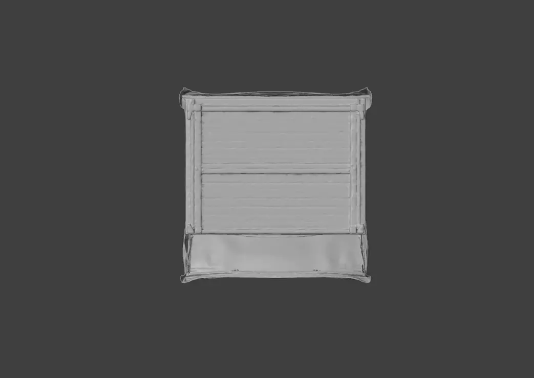 Market Stall Display Low-poly 3D model_21