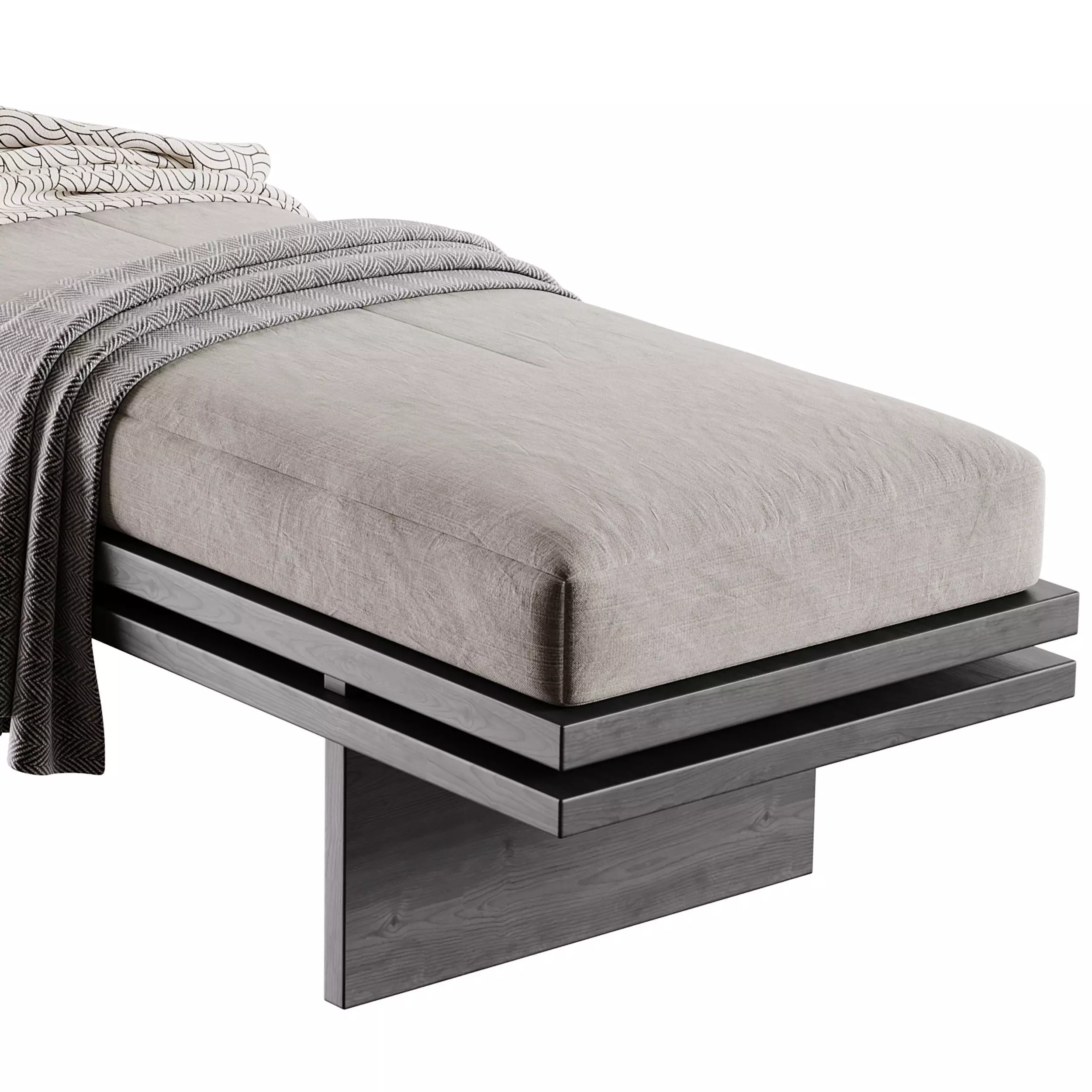 Bench Edo 3D model_12