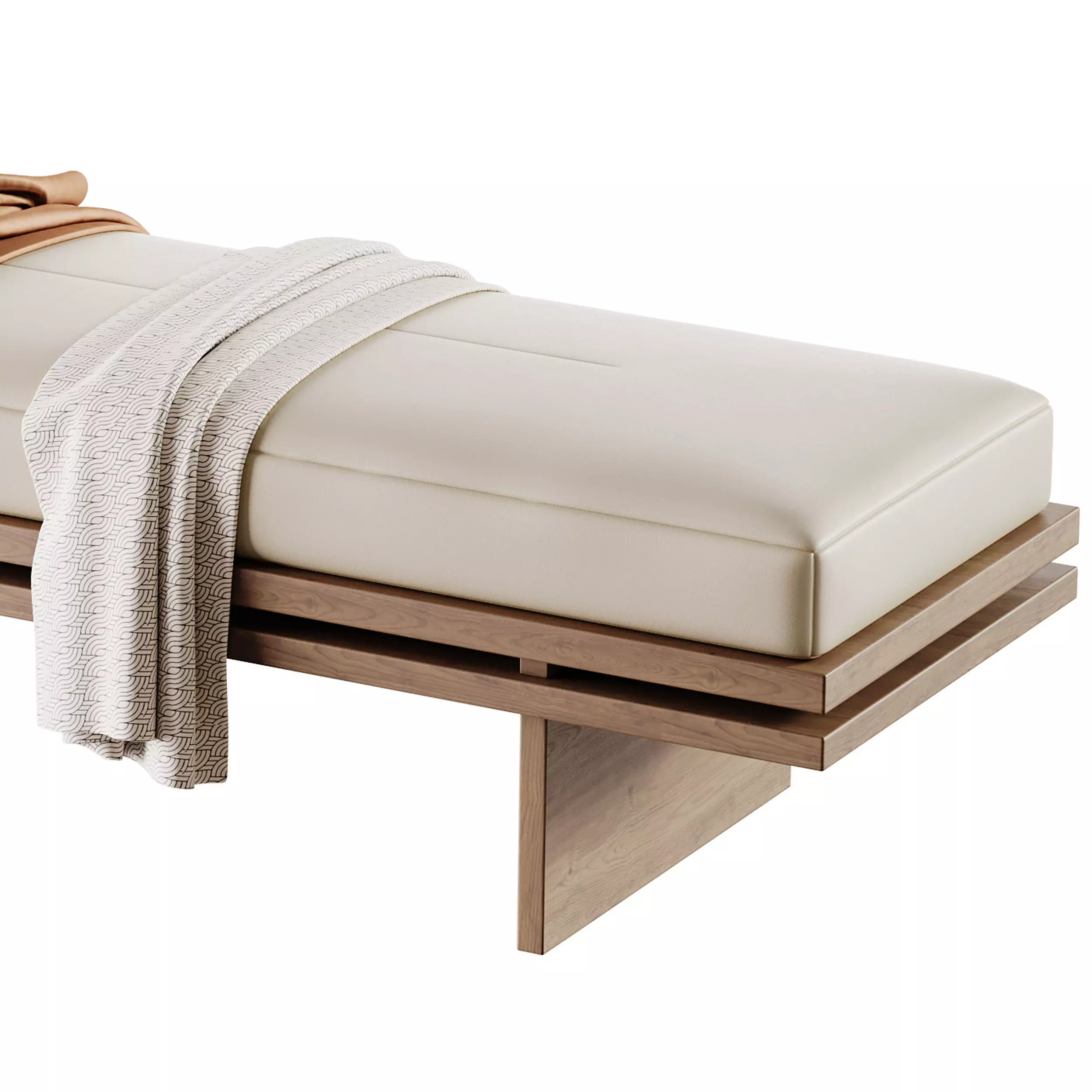 Bench Edo 3D model_11